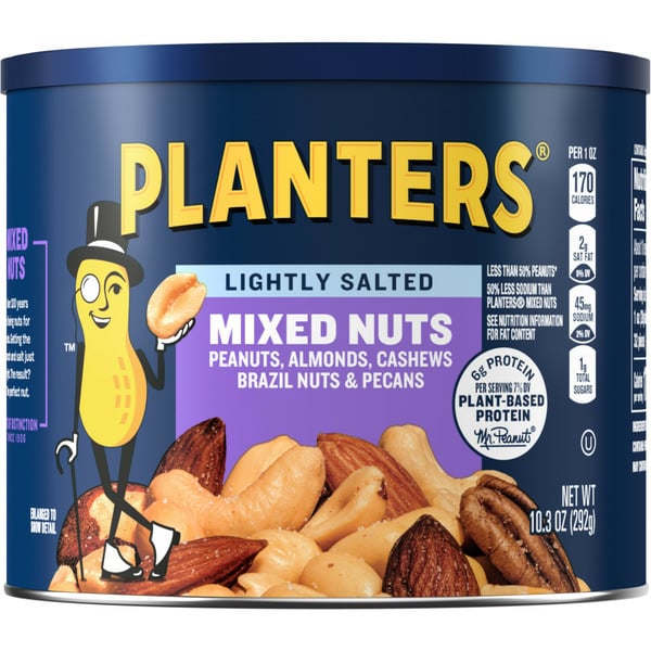 Nuts, Seeds & Dried Fruit Planters Lightly Salted Mixed Nuts hero