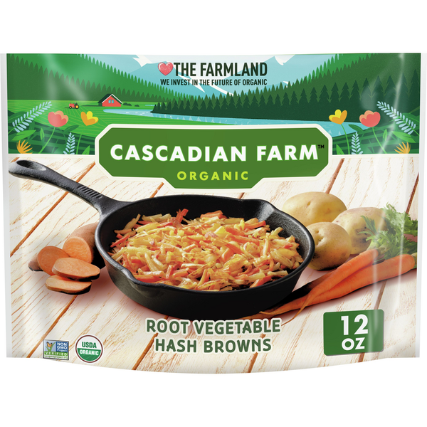 Prepared Meals Cascadian Farm Organic Frozen Hash Browns hero