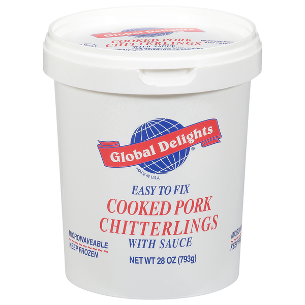 Latino Foods Global Delights Cooked Pork Chitterlings hero