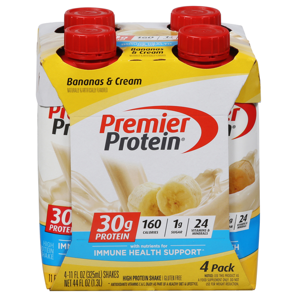 Protein & Meal Replacements Premier Protein Bananas & Cream High Protein Shake hero