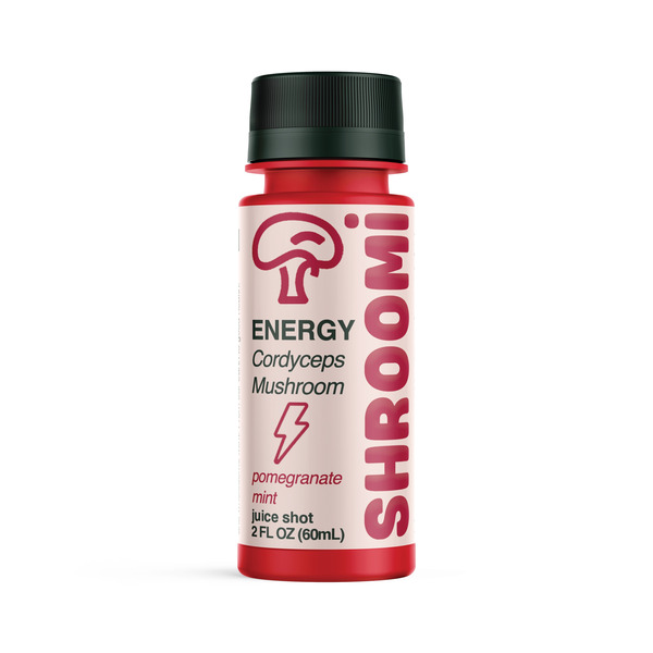 Energy & Sports Drinks Shroomi Pomegranate Mint Energy Shot with Cordyceps Mushroom hero