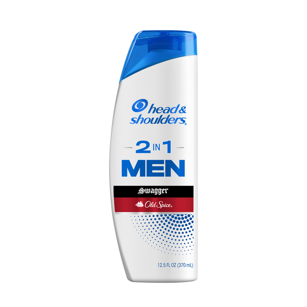 Hair Care Head & Shoulders Mens 2 in 1 Dandruff Shampoo and Conditioner, Old Spice Swagger hero