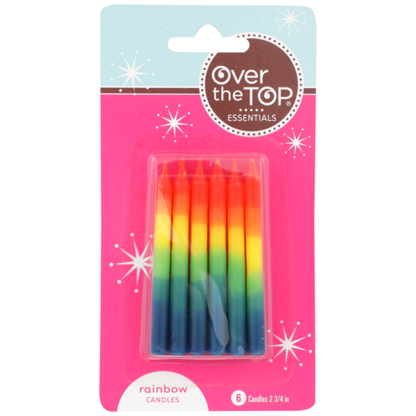 Air Fresheners & Candles Over The Top Rainbow Candles hero