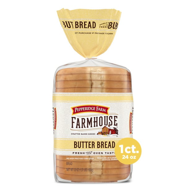 Packaged Bread Pepperidge Farm Butter Bread hero