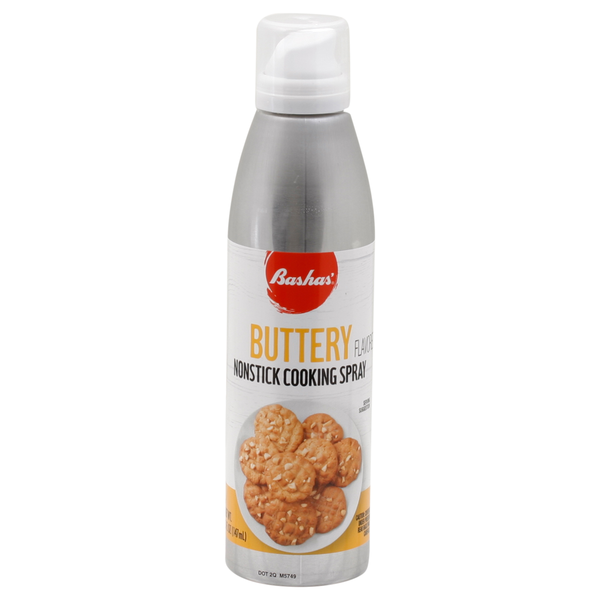 Bashas' Cooking Spray, Buttery Flavored, Nonstick hero