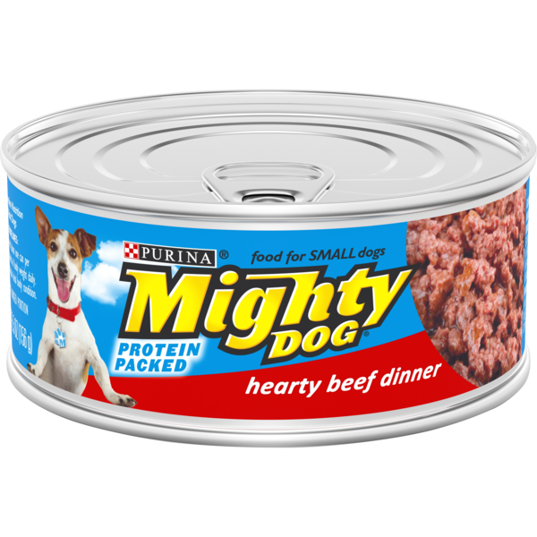 Dog Food & Care Purina Small Breed Wet Dog Food, Hearty Beef Dinner hero