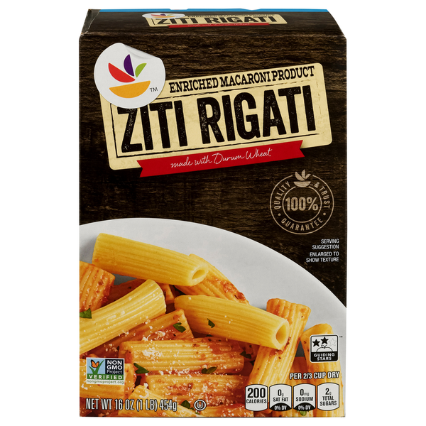 Dry Pasta Store Brand Ziti Rigati hero