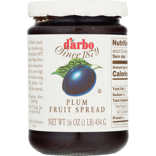 Spreads Darbo Fruit Spread, Plum hero