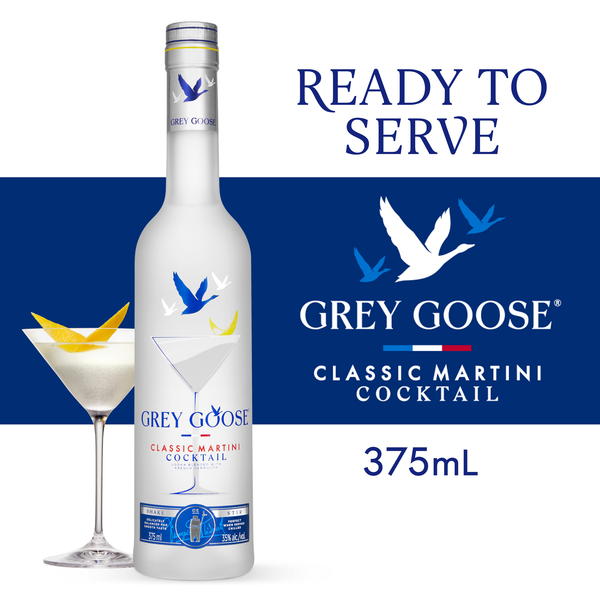 Grey Goose Classic Martini Cocktail Ready to Serve hero