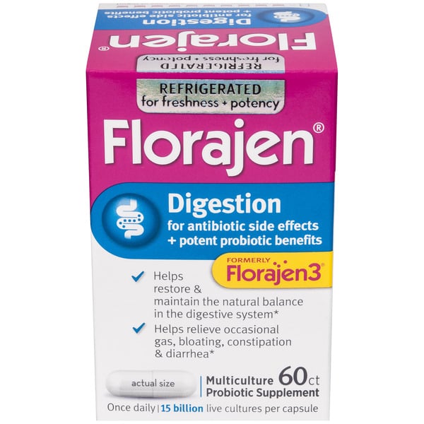 Digestion Florajen Refrigerated Digestion Probiotics for Women & Men hero