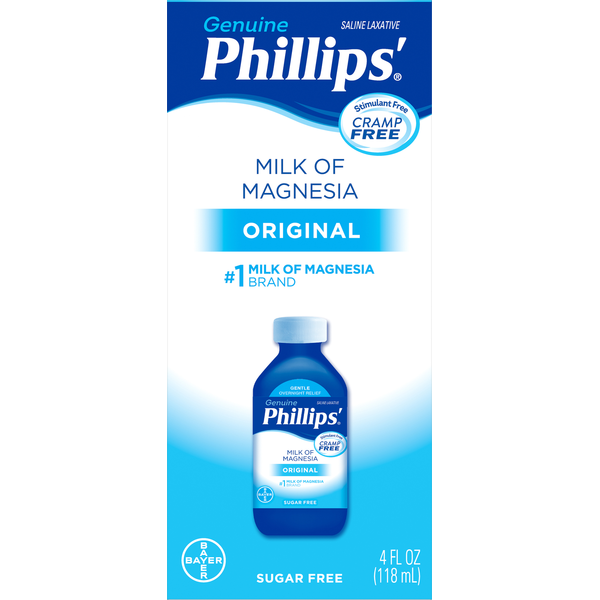 Digestion Phillips' Milk of Magnesia, Original hero