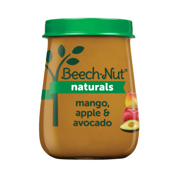 Packaged Vegetables & Fruits Beech-Nut Naturals Mango Apple Avocado Jar hero