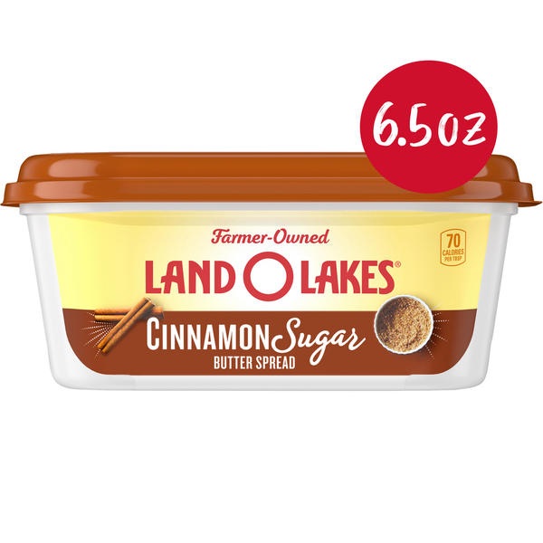 Butter Land O Lakes Cinnamon Sugar Butter Spread, Spreadable hero