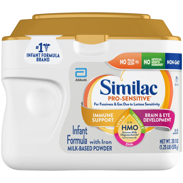 Baby Food & Formula Similac Infant Formula, Milk-Based Powder with Iron, 0-12 Months hero