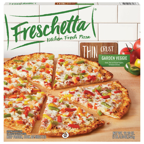 Prepared Meals Freschetta Garden Veggie Thin Crust Frozen Pizza hero