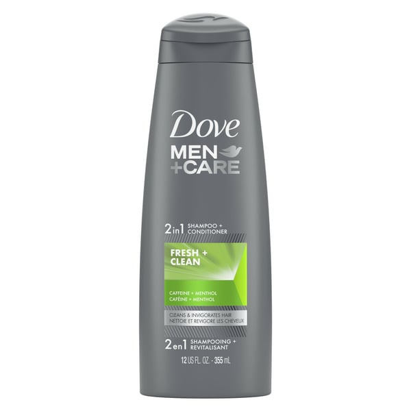 Shampoo & Conditioners Dove Men+Care 2 In 1 Shampoo And Conditioner Fresh And Clean With Caffeine hero