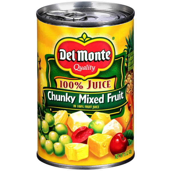 Canned/Jarred Fruits Del Monte Chunky Mixed Fruit in Juice hero