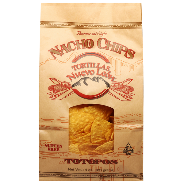 Chips & Pretzels Tortillas Nuevo Leon Nacho Chips, Restaurant Style hero