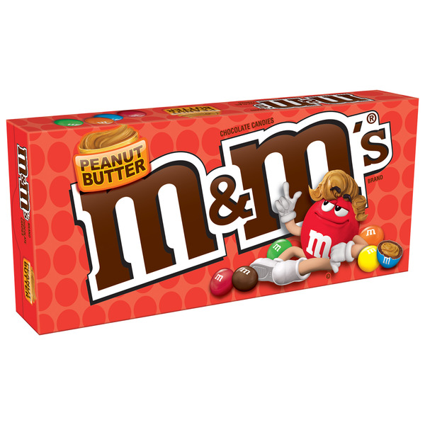 Candy & Chocolate M&M's Peanut Butter Milk Chocolate Candy Theater Box Box hero