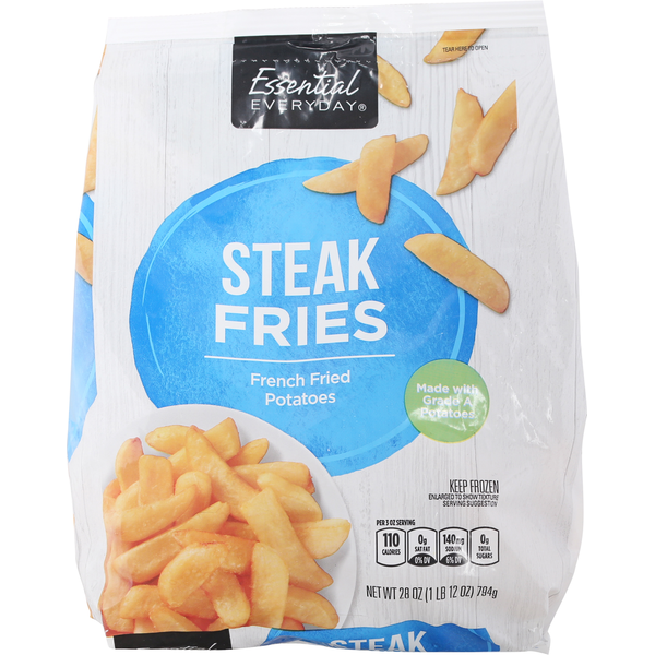 Frozen Appetizers & Sides Essential Everyday Steak Fries hero