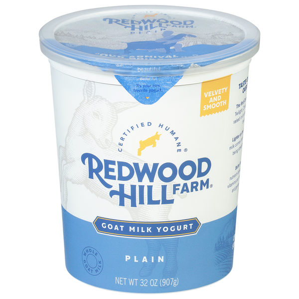 Yogurt Redwood Hill Farm Yogurt, Goat Milk, Plain hero