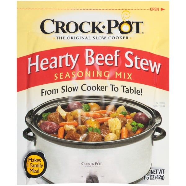 Marinades & Meat Preparation Crockpot Seasoning Mix, Hearty Beef Stew hero