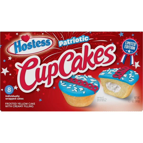 Cookies & Cakes Hostess Patriotic CupCakes hero