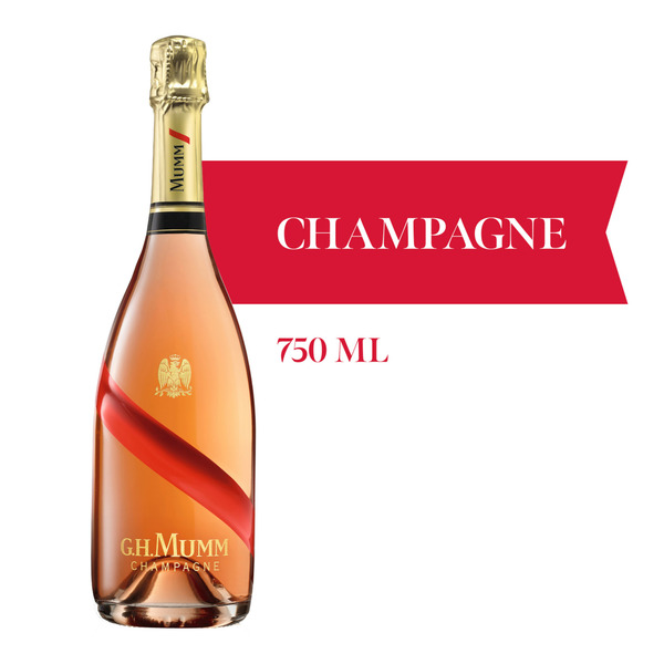 Sparkling Wine GH Mumm Grand Cordon Rose Champagne hero