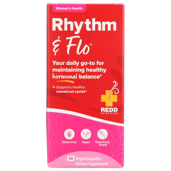 Dietary Supplements Redd Remedies Rhythm & Flo 60 Capsules hero