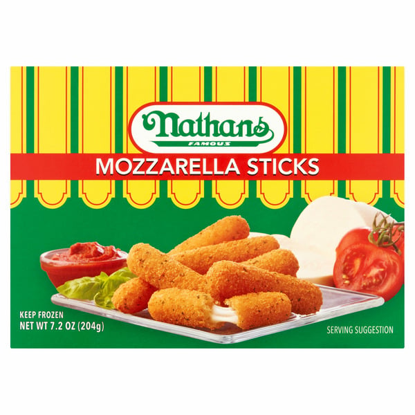 Nathan’s Famous Mozzarella Sticks hero