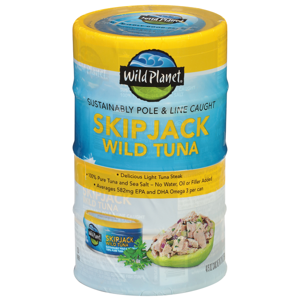 Wild Planet Wild Tuna, Skip Jack hero