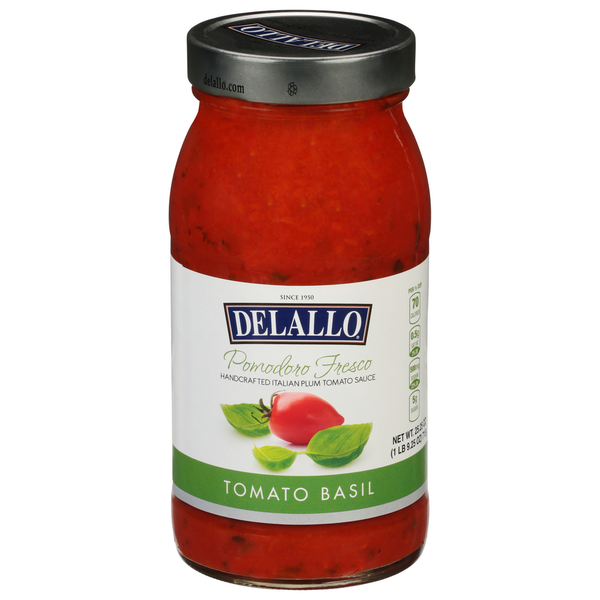 Pasta Sauce DeLallo Pomodoro Fresco, Tomato Basil hero