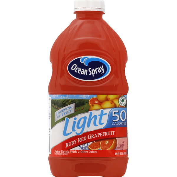 Juice & Nectars Ocean Spray Juice Drink, Ruby Red Grapefruit hero