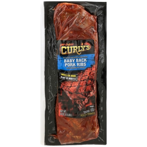 Packaged Meat Curlys Bbq & Ribs hero