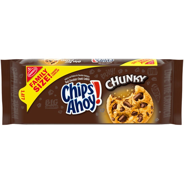 Cookies & Cakes Chips Ahoy! Chunky Chocolate Chip Cookies, Family Size hero