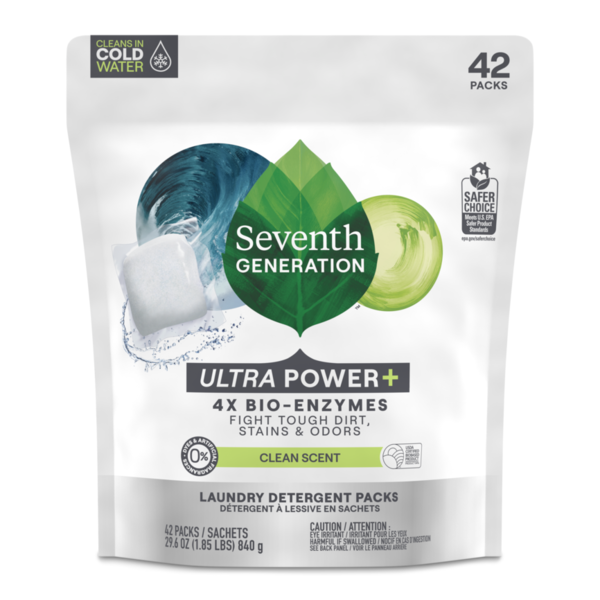 Laundry Seventh Generation Laundry Detergent Packs Fresh Citrus hero