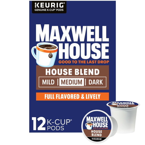 Coffee Maxwell House House Blend Medium Roast Keurig K-Cup® Coffee Pods hero