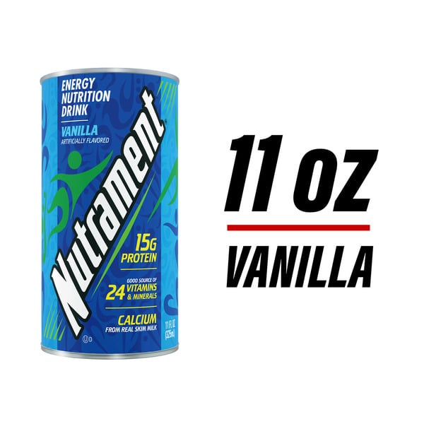 Nutrament Vanilla Nutrition Drink hero