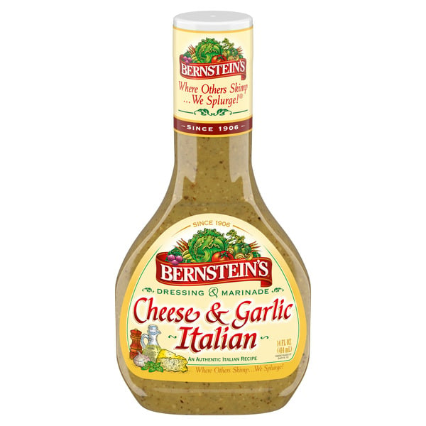 Salad Dressing & Toppings Bernstein's Cheese and Garlic Italian hero