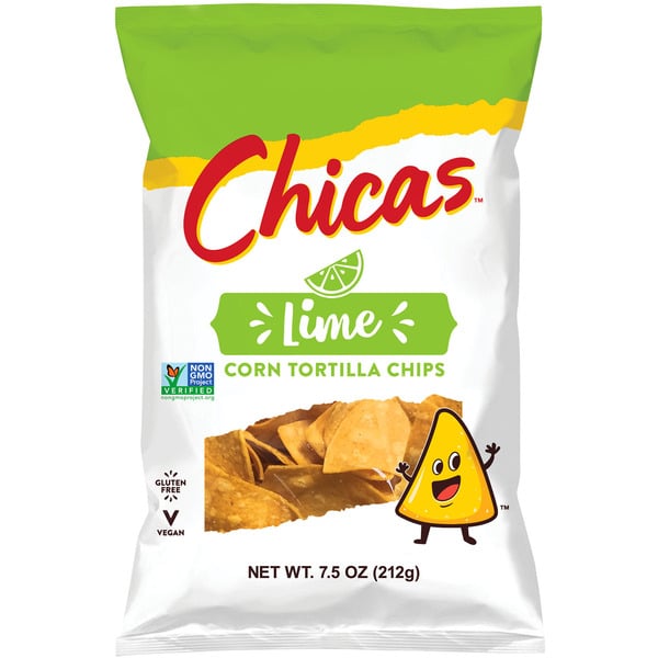 Chips & Pretzels Chicas Corn Tortilla Chips - Lime hero