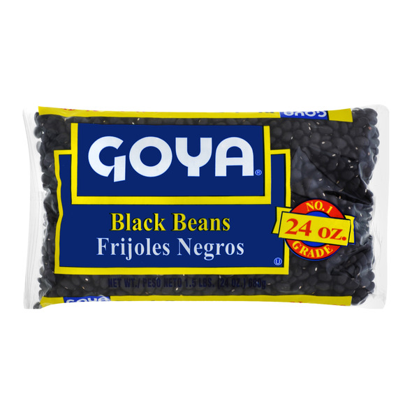 Latin Foods Goya Black Beans, Dry hero