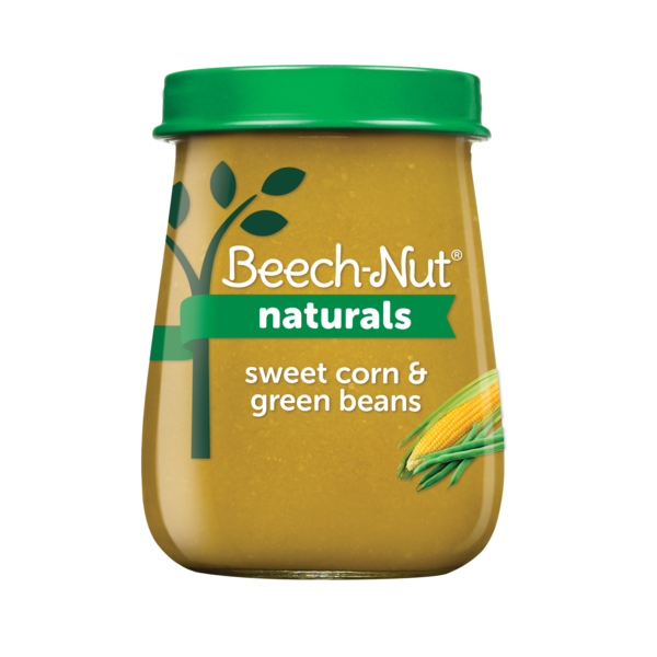 Baby Food & Formula Beech-Nut Naturals Sweet Corn & Green Beans Jar hero