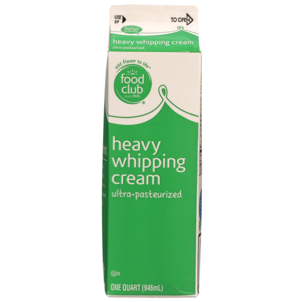 Milk Food Club Heavy Whipping Cream hero