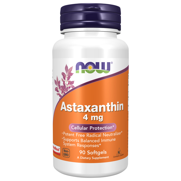 Antioxidants NOW Astaxanthin 4 mg hero