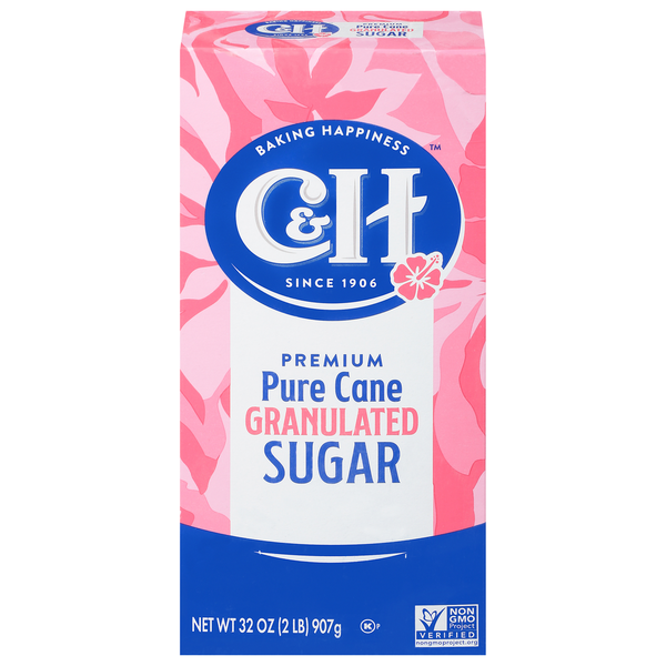 Baking Ingredients C&H Premium Pure Cane Granulated Sugar hero