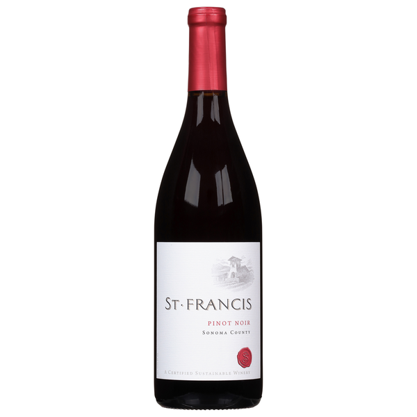 Wine St. Francis Pinot Noir, Sonoma County hero