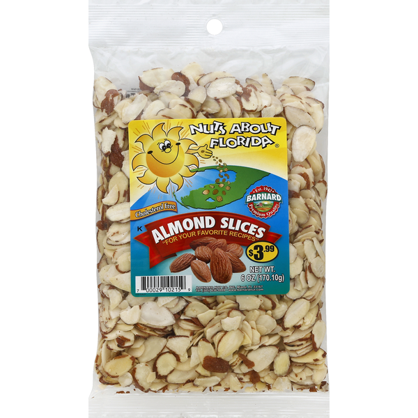 Nuts/Honey/Local Items Nuts About Florida Almond Slices hero