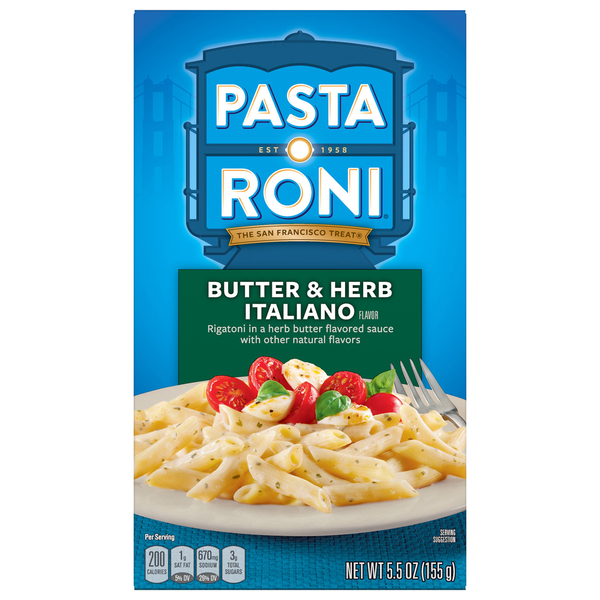 Instant Foods Pasta Roni Penne, Butter & Herb Italiano Flavor hero