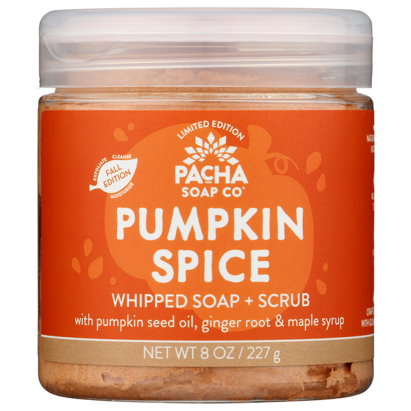 Pacha Soap Co. Whipped Soap, Pumpkin Spice hero