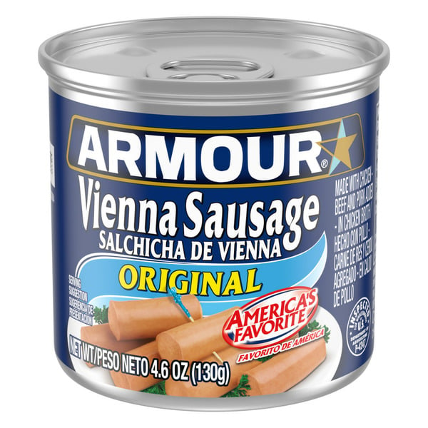 Canned Meat & Seafood Armour Star Vienna Sausage Original Flavor Canned Sausage hero